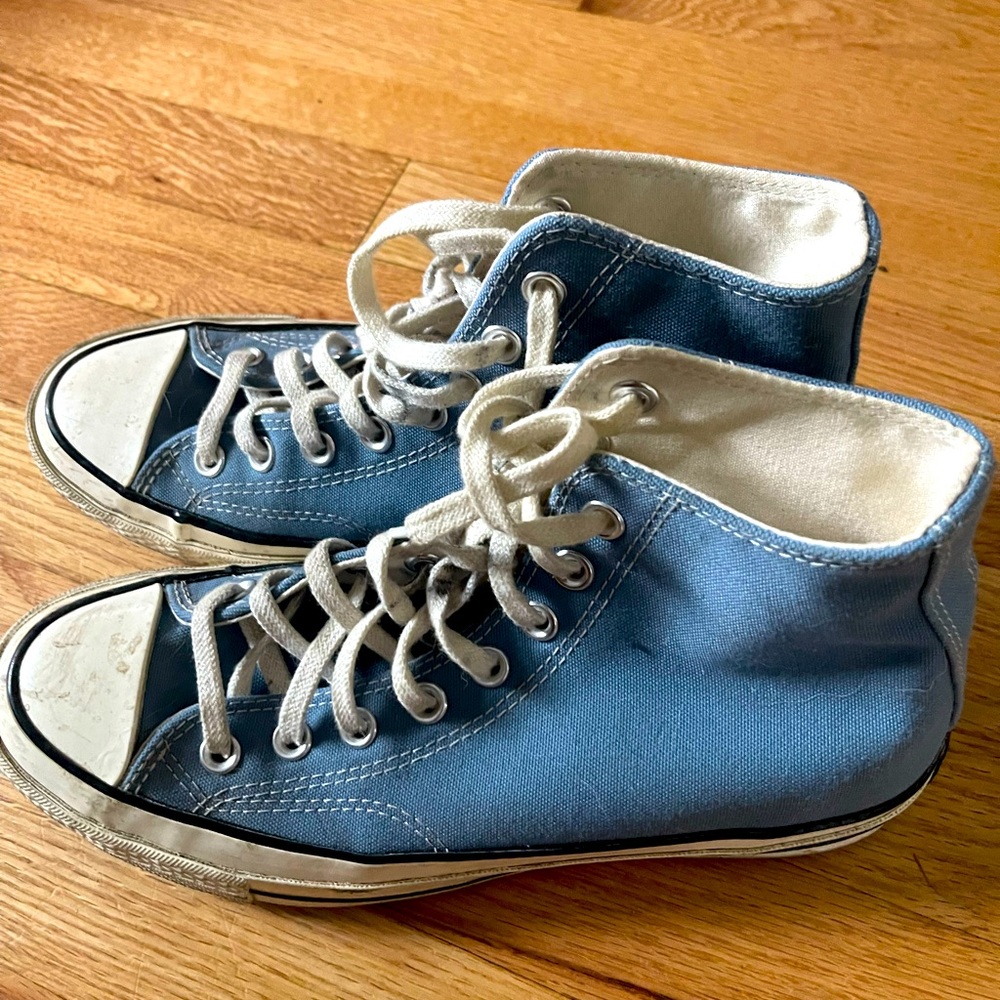 Converse Chuck Taylor High Top Sneaker Deep Water Blue M6.5 W8 unisex